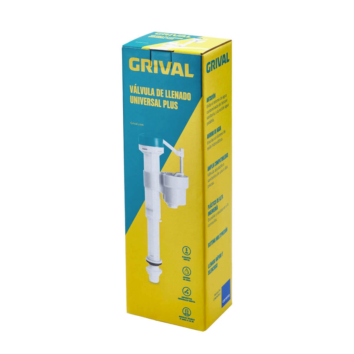 VÁLVULA DE LLENADO UNIVERSAL PLUS GRIVAL - Imagen 2